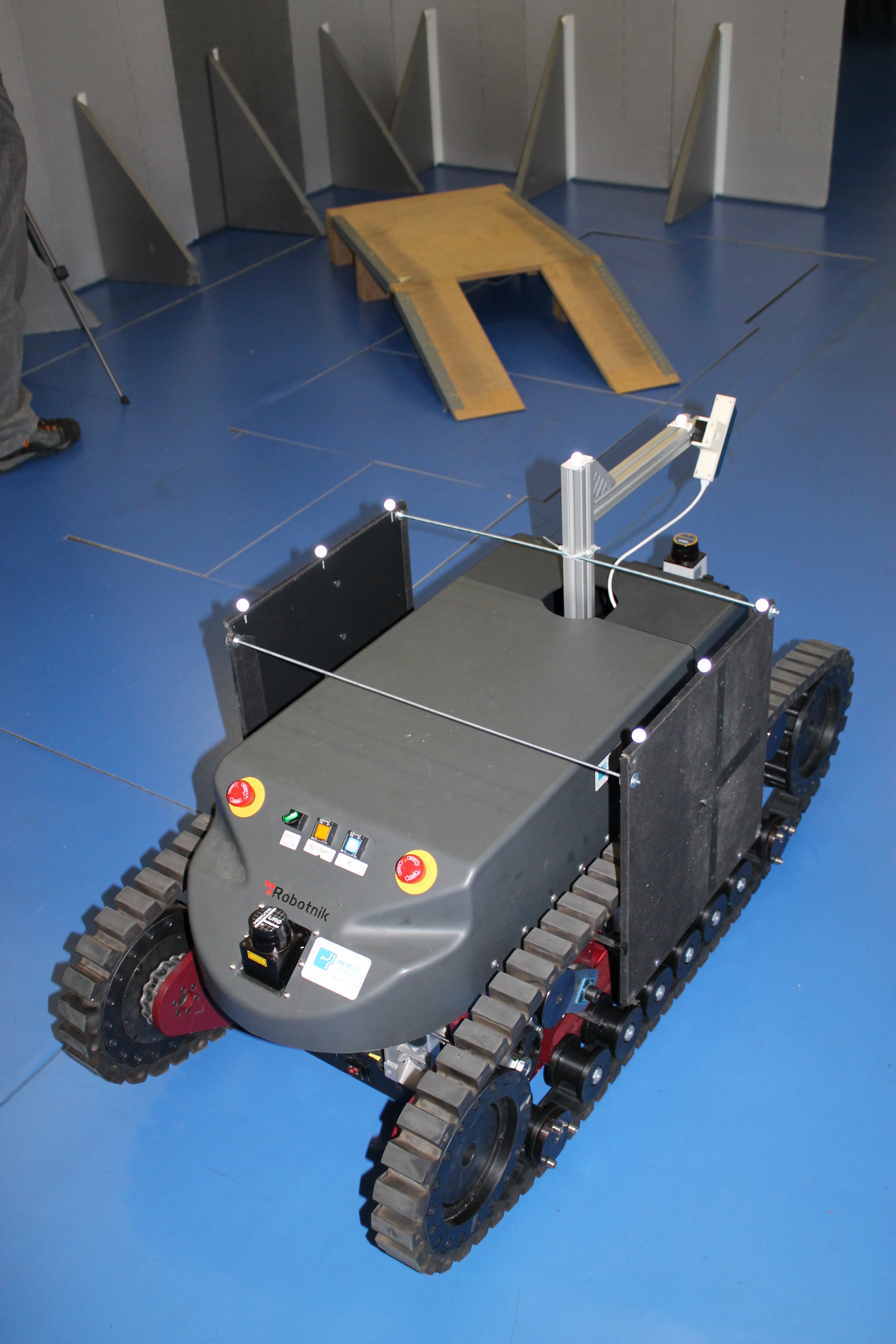 Back view of the Guardian robot