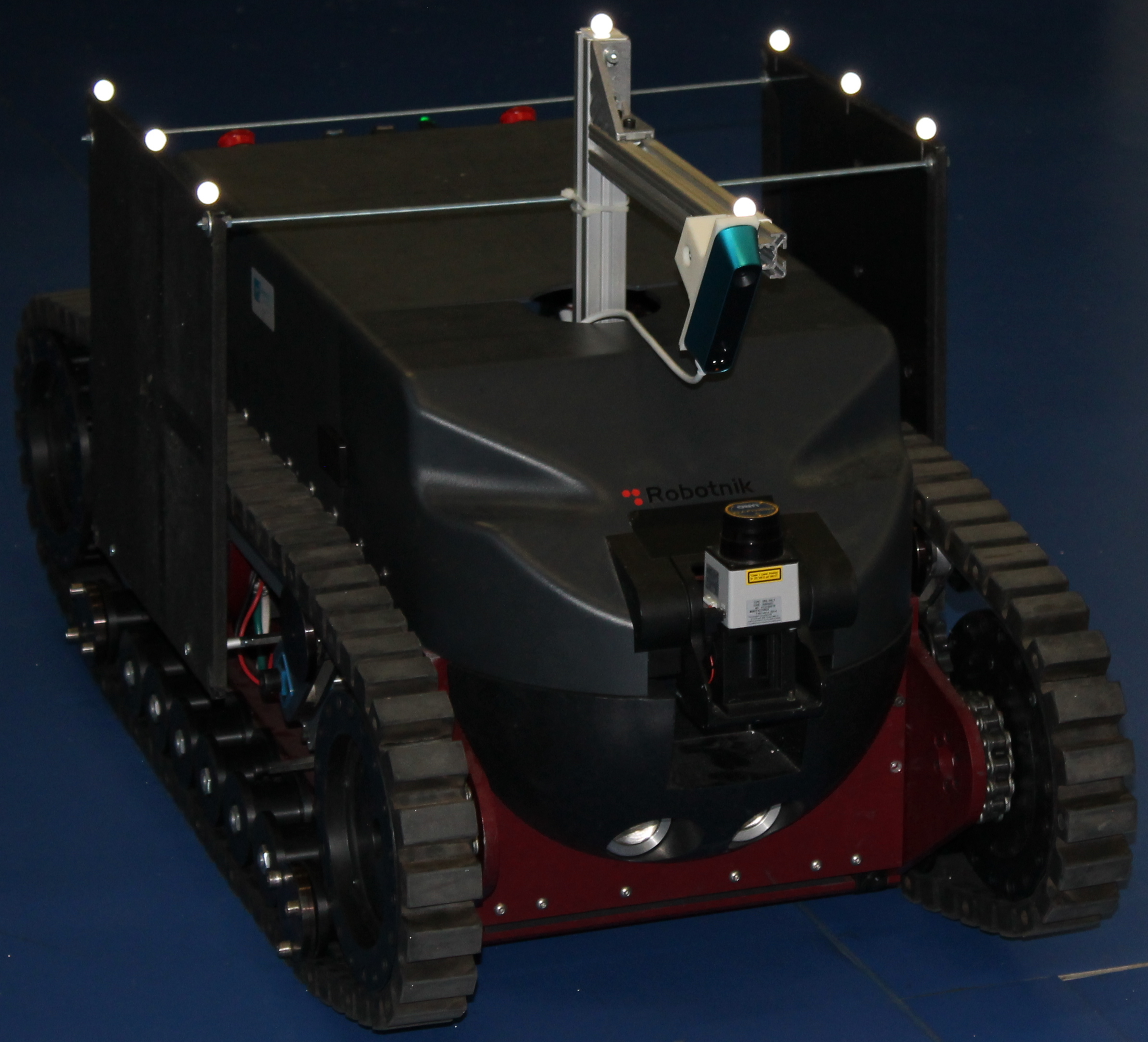 Front view of the Guardian robot