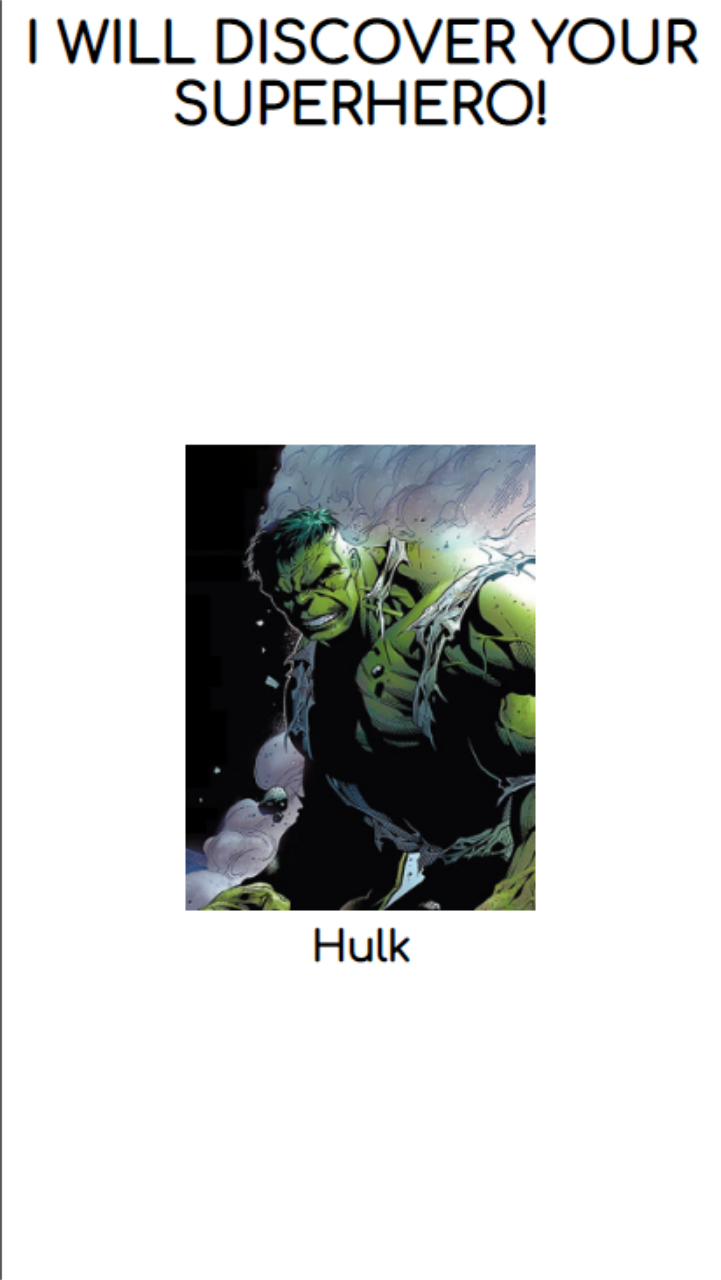 GitHub - Windows87/superhero-akinator: I Will Discover your Superhero ...