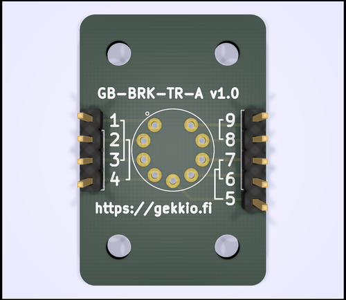 GB-BRK-TR-A v1.0 3D view