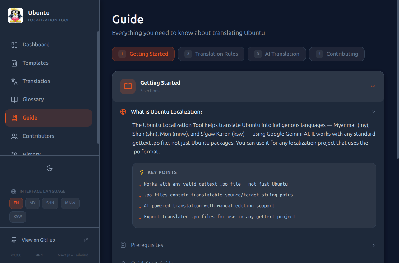 ubuntu-localization screenshot