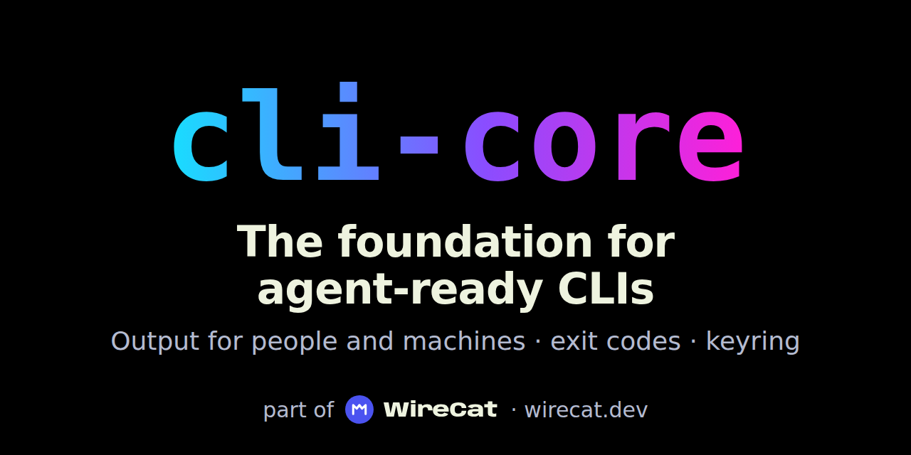 Built on cli-base: the foundation for agent-ready CLIs