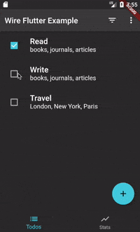 TodoMVC Flutter Architecture Samples