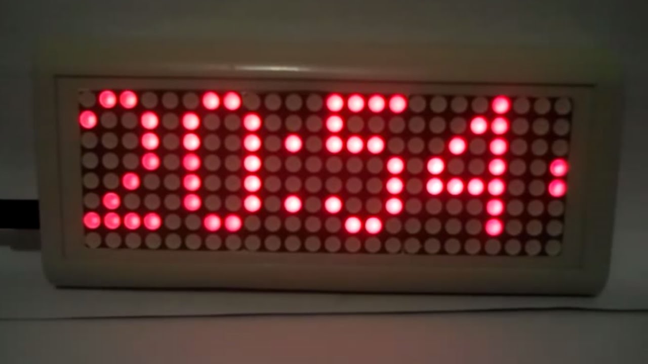 Matrixclock gnm-19881-bsg, from the project README