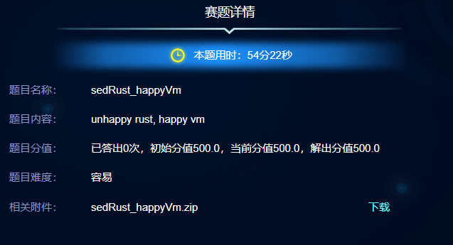 2024羊城杯sedRust_happyVM