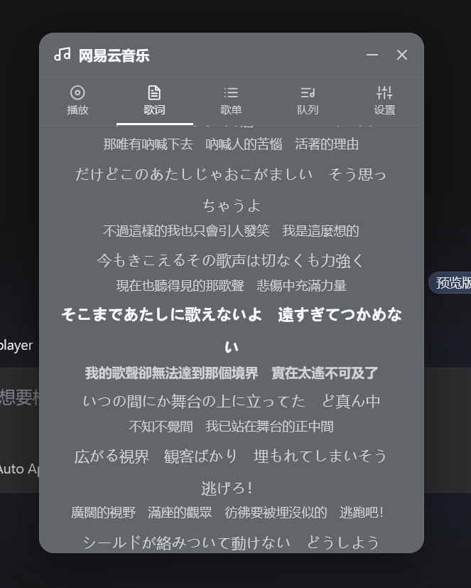 ncm-player screenshot 2
