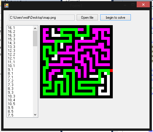 GitHub - WolfgangNS/Maze-solver: solves mazes · GitHub