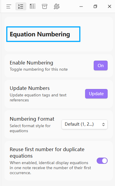 Obsidian Auto Equation Numbering-5