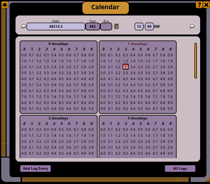 Stardate calendar in Fantasy Grounds, Star Trek Adventures