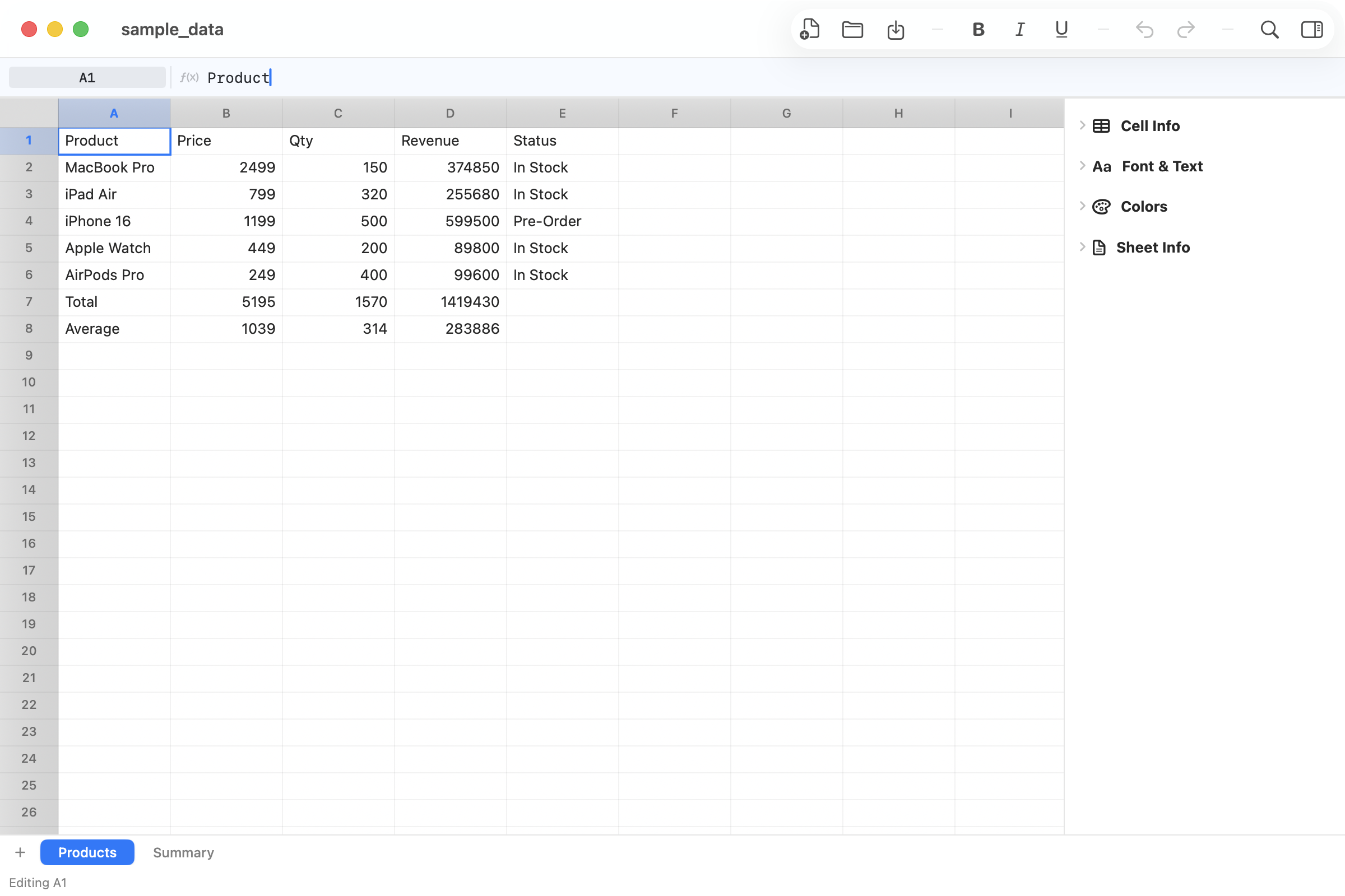 GridForge — Inspector