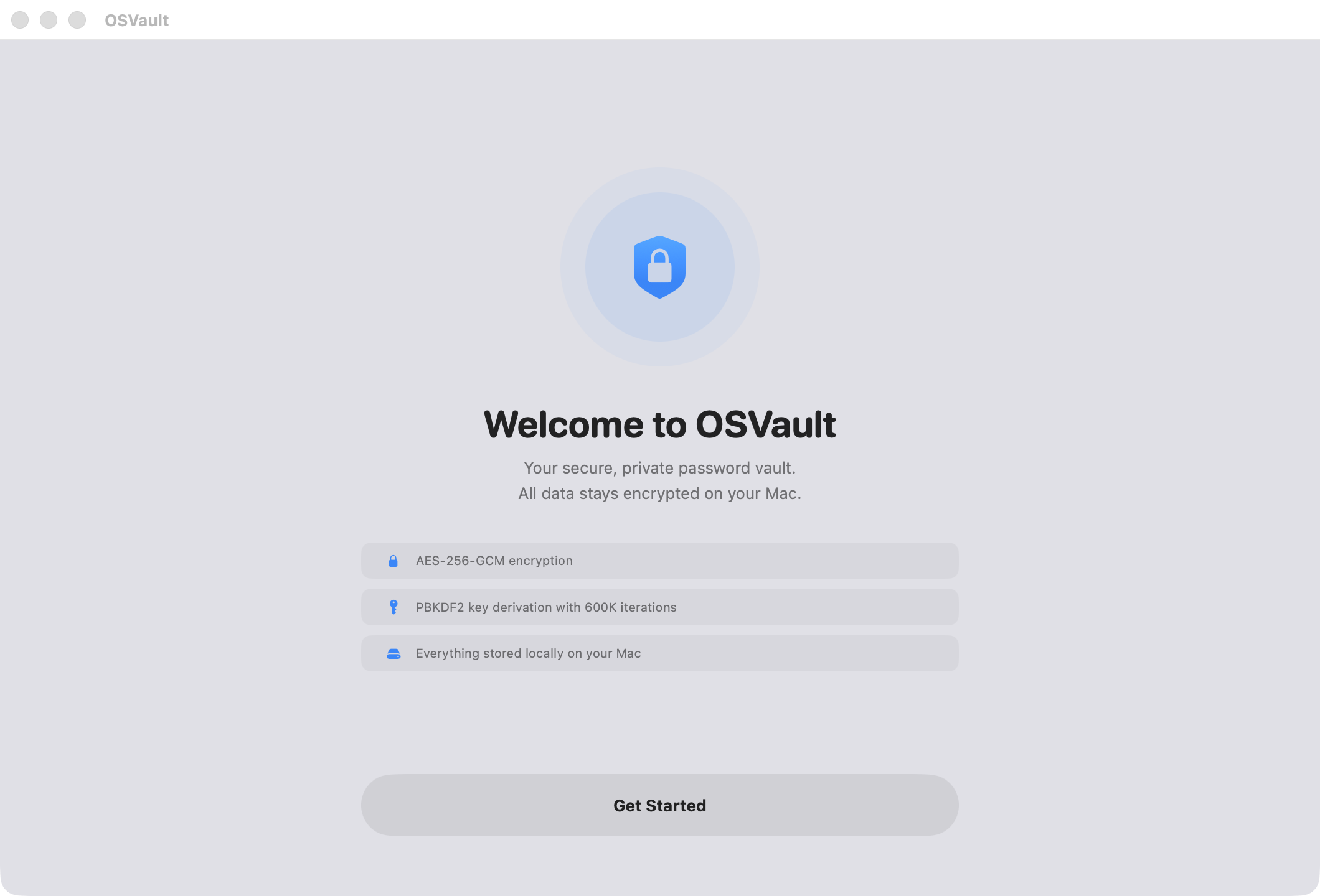 OSVault — Welcome