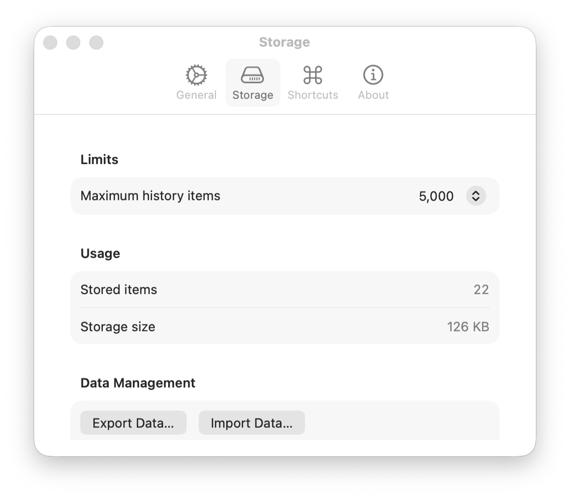 DropVault — Storage