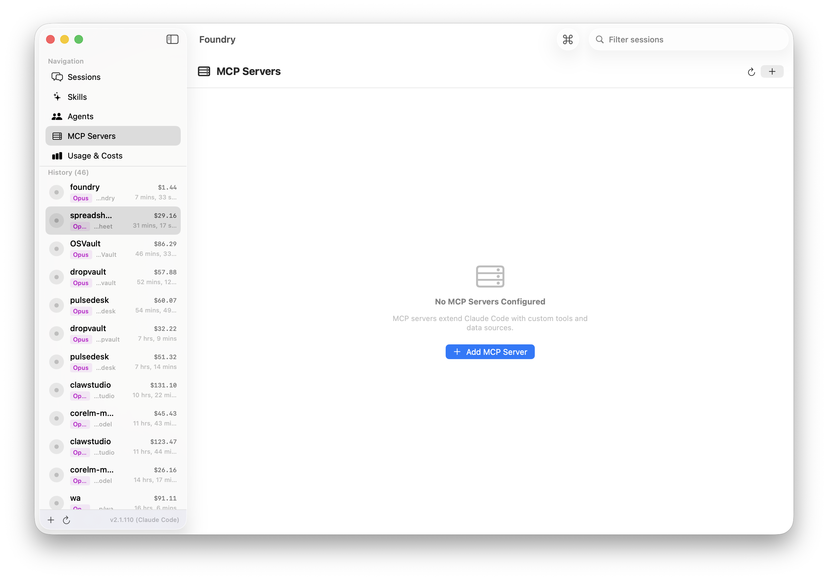 Foundry — MCP Servers