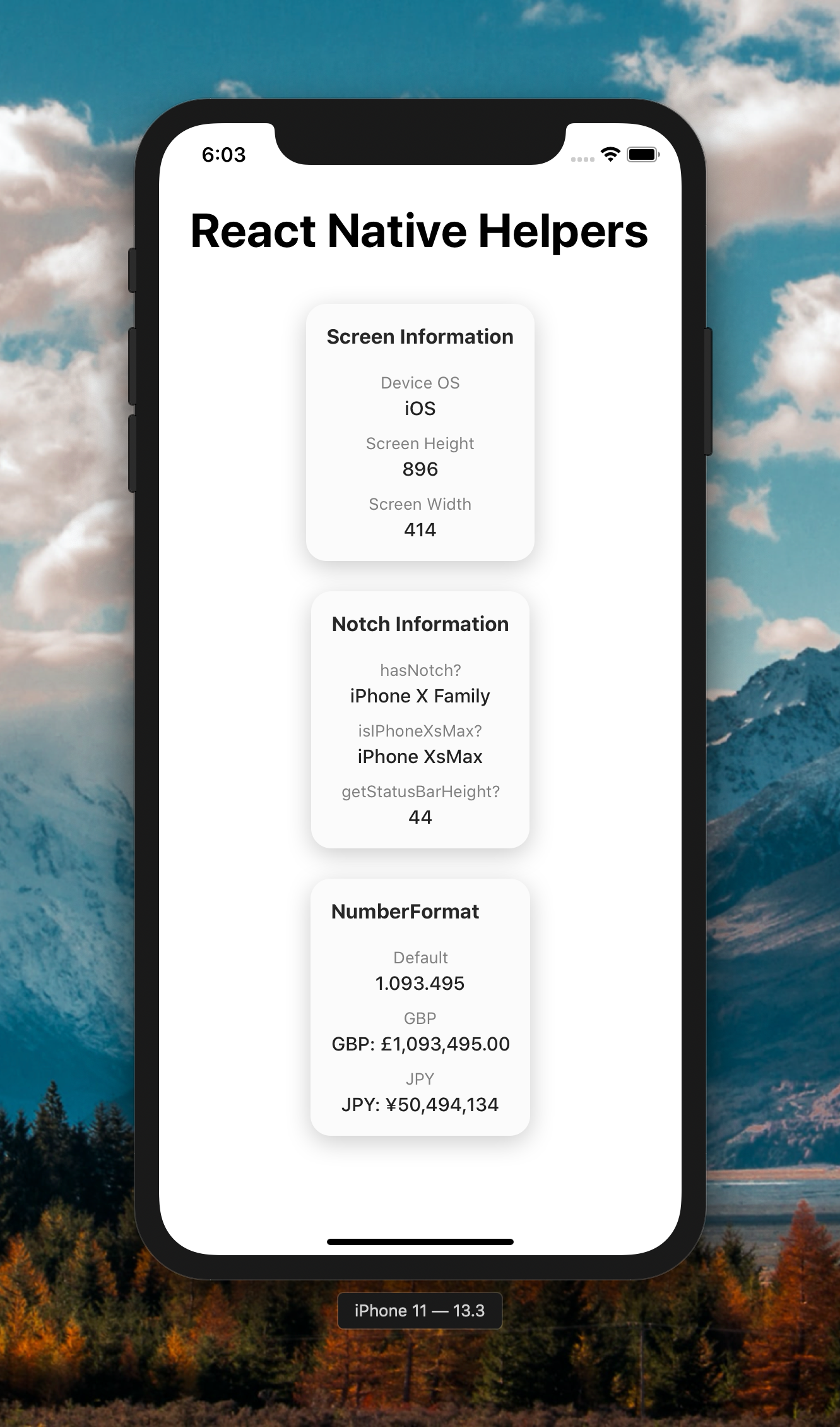 React Native Helpers