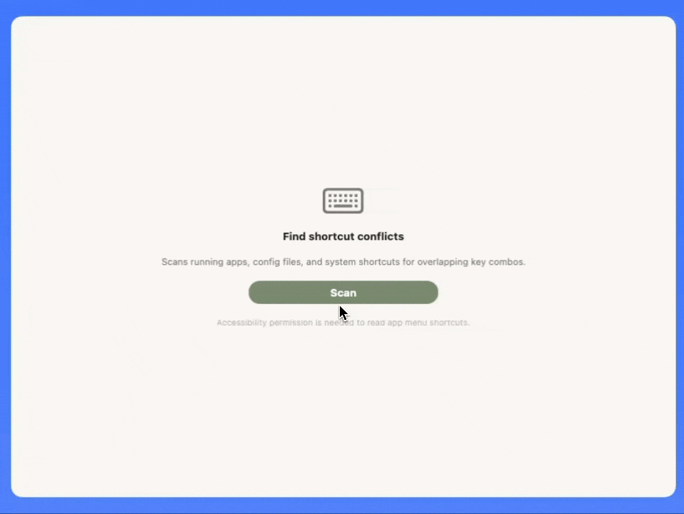 HotkeyClash screenshot 1