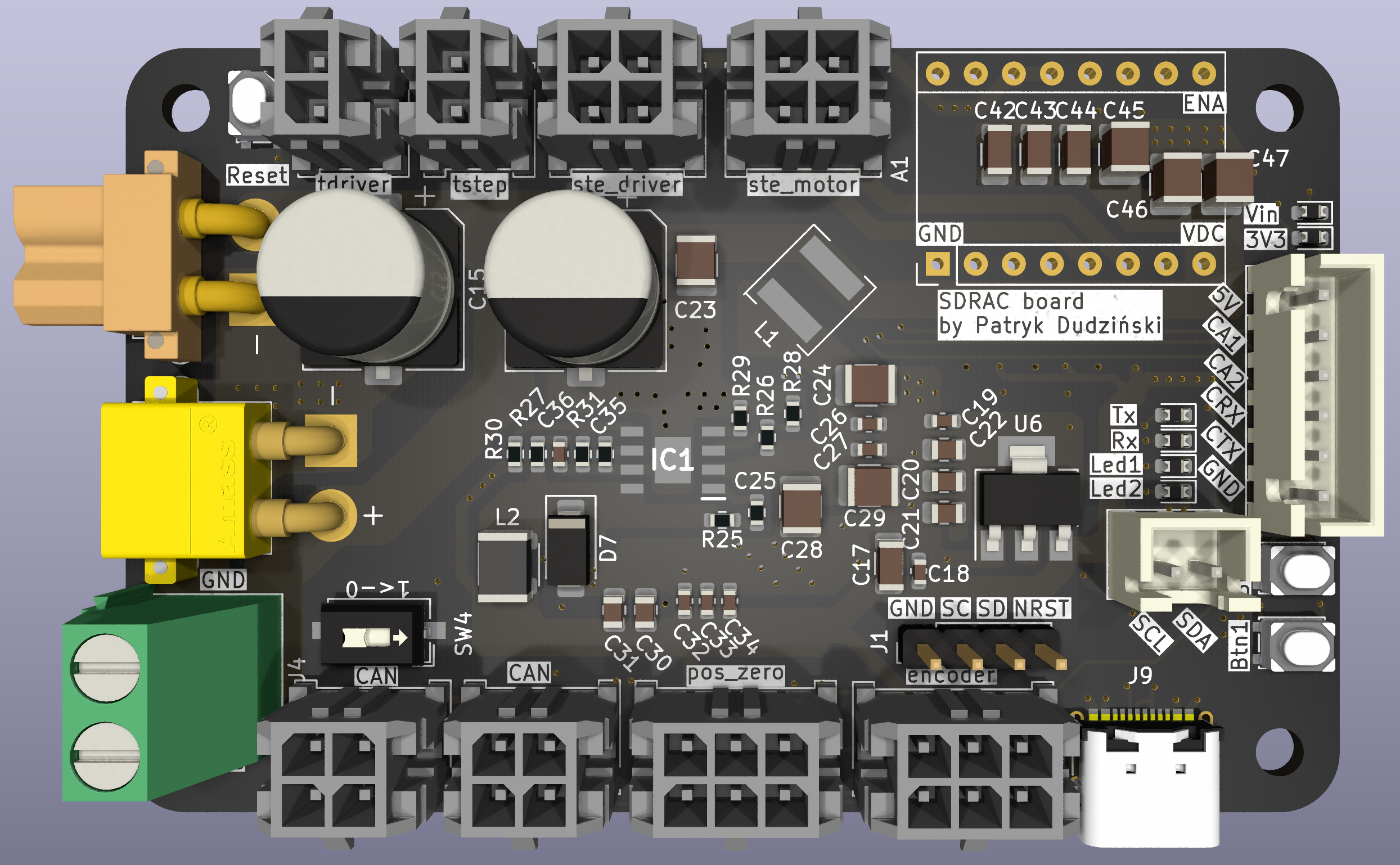 Sdrac electronics, from the project README