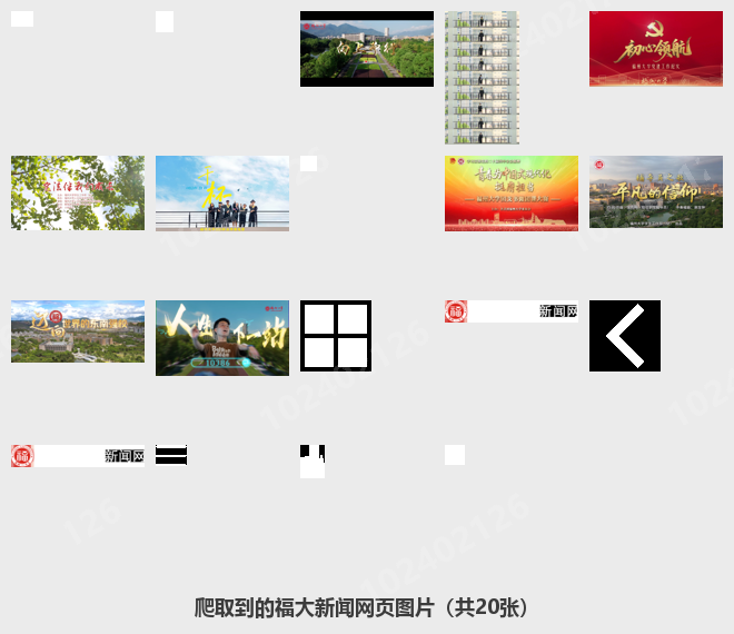 爬取结果展示