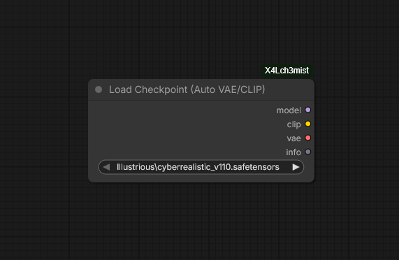 Load Checkpoint (Auto VAE/CLIP)