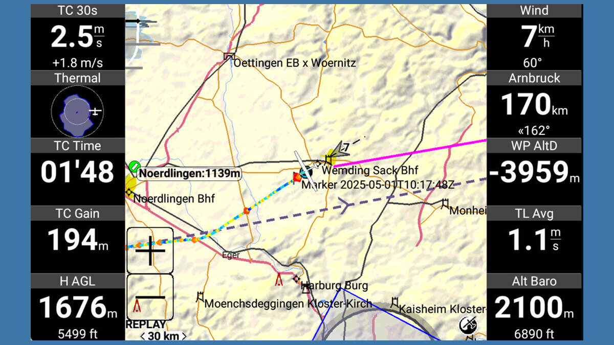 Screenshot 2 of XCSoar — opens full size