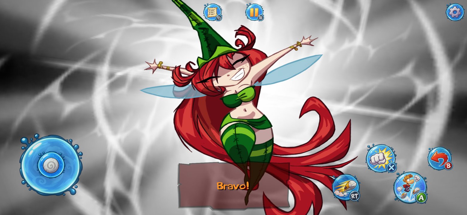 Betilla cutscene on a Galaxy S23