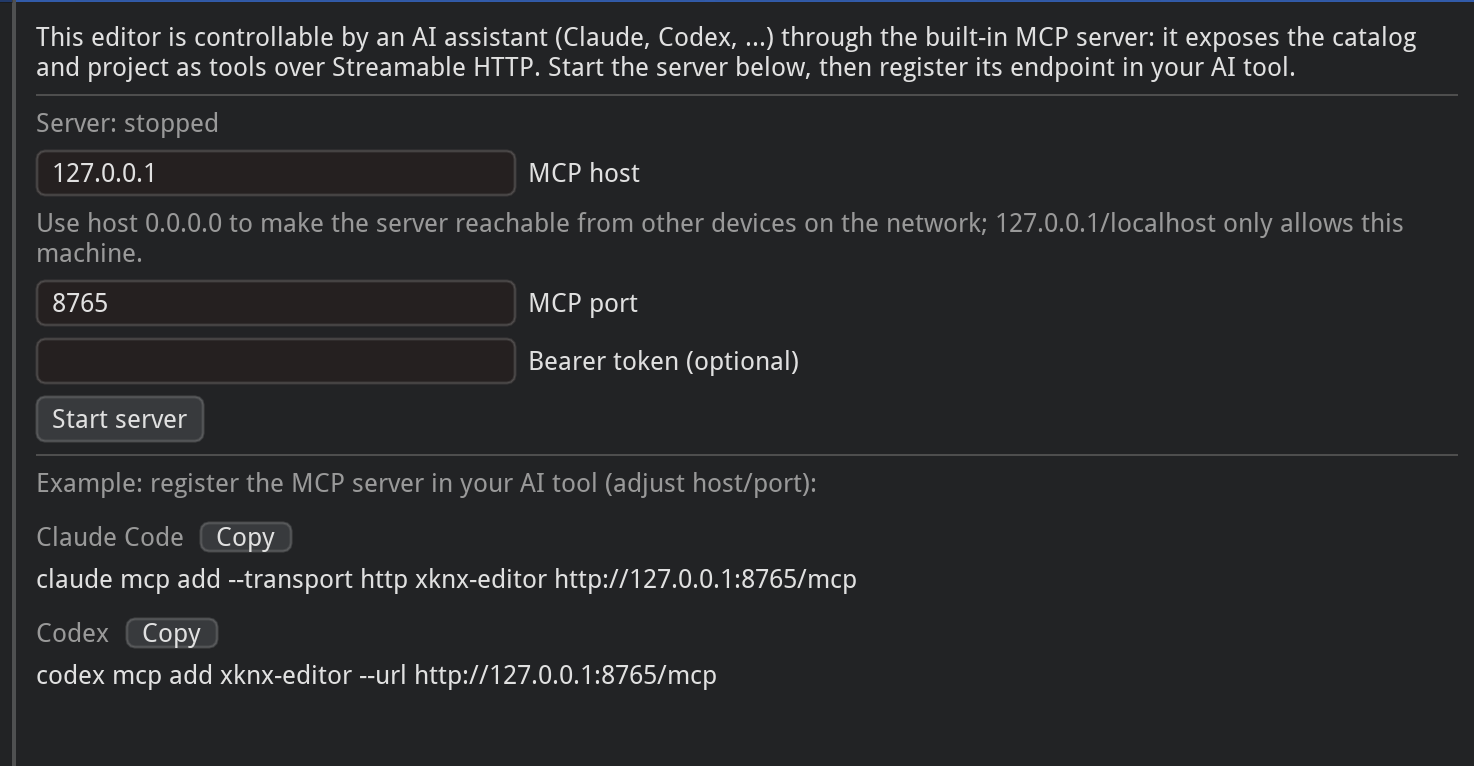 MCP server