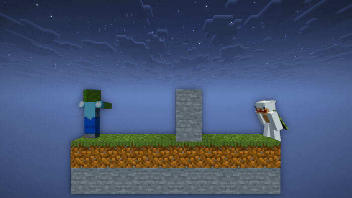 An example of zombie break action