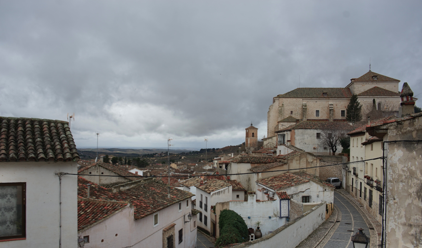 Clouds over Chinchón