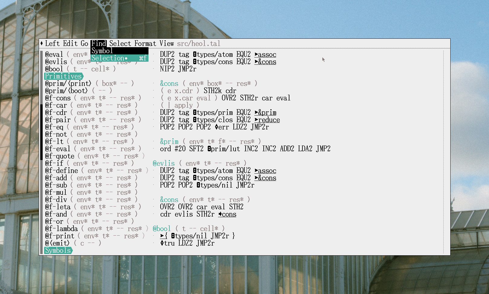 Left, Uxn version II