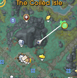 Minimap trail line