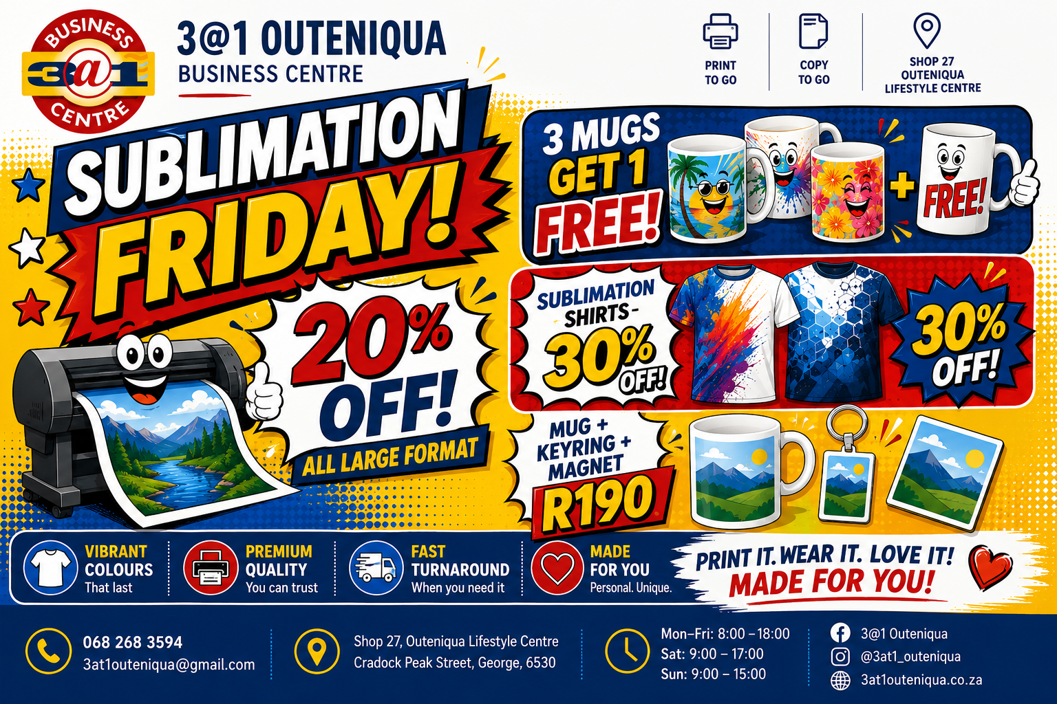 Friday — Sublimation Friday