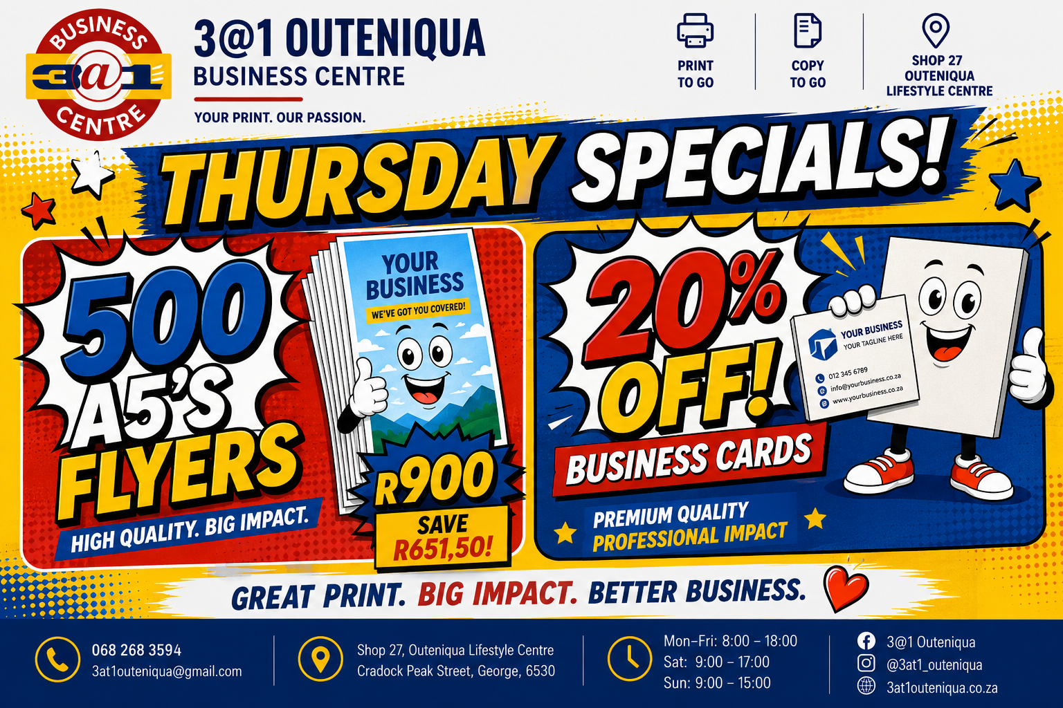 Thursday — Business Thursday