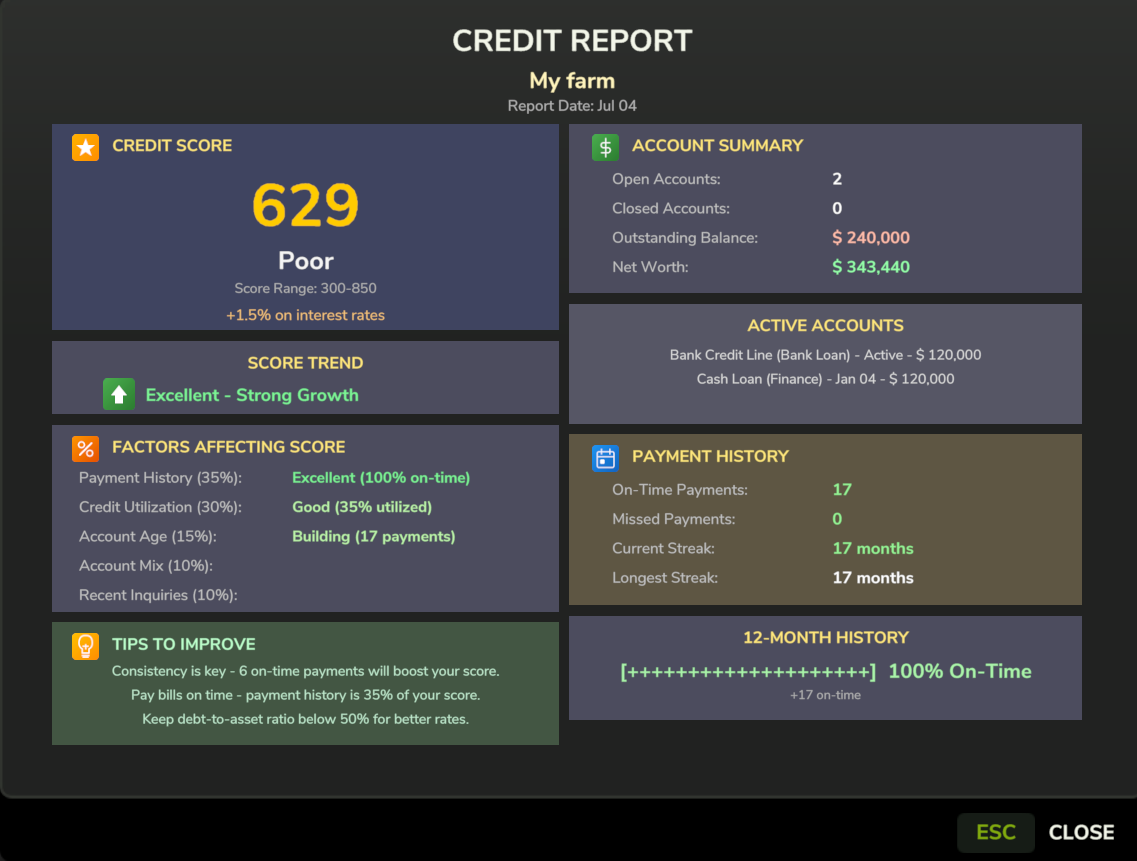 Credit Report