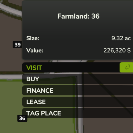 Farmland Purchase Options