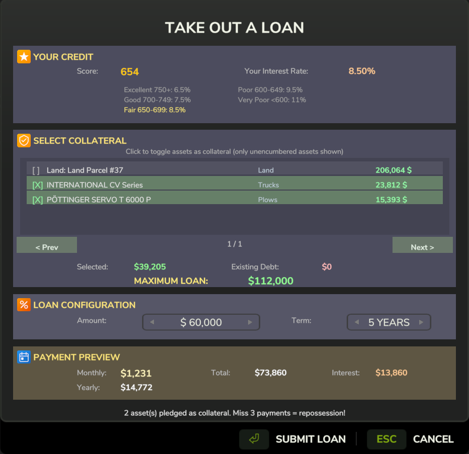 Take Out a Loan