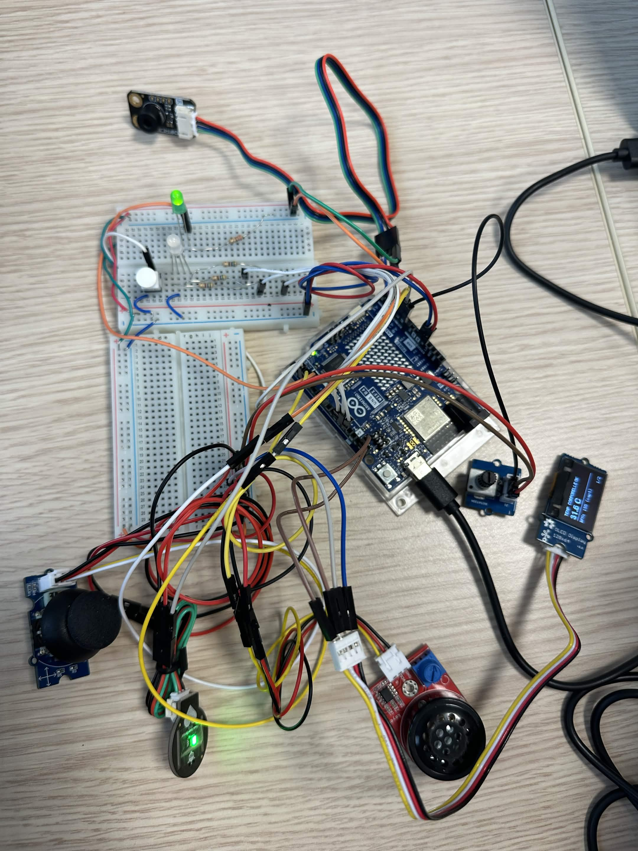 Câblage Réel sur Breadboard