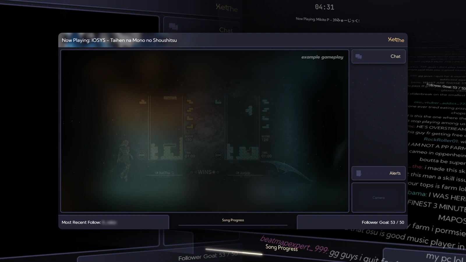 Alice-based Streaming Overlay
