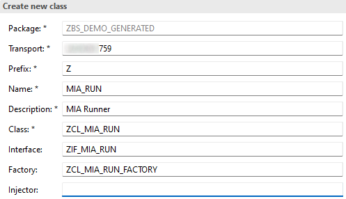 Create class Input