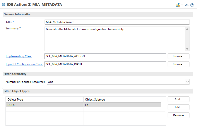 Metadata Wizard