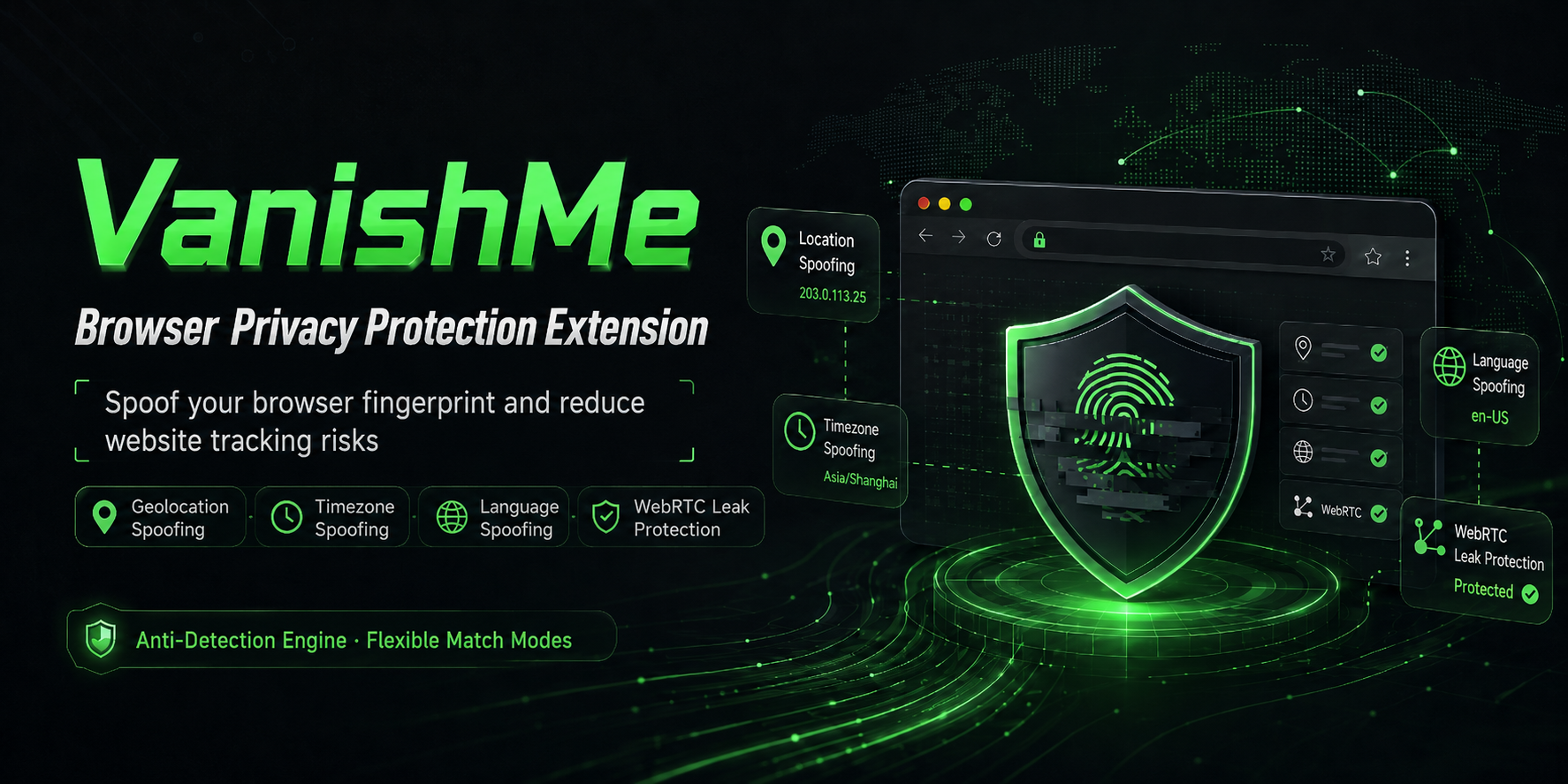 VanishMe Banner