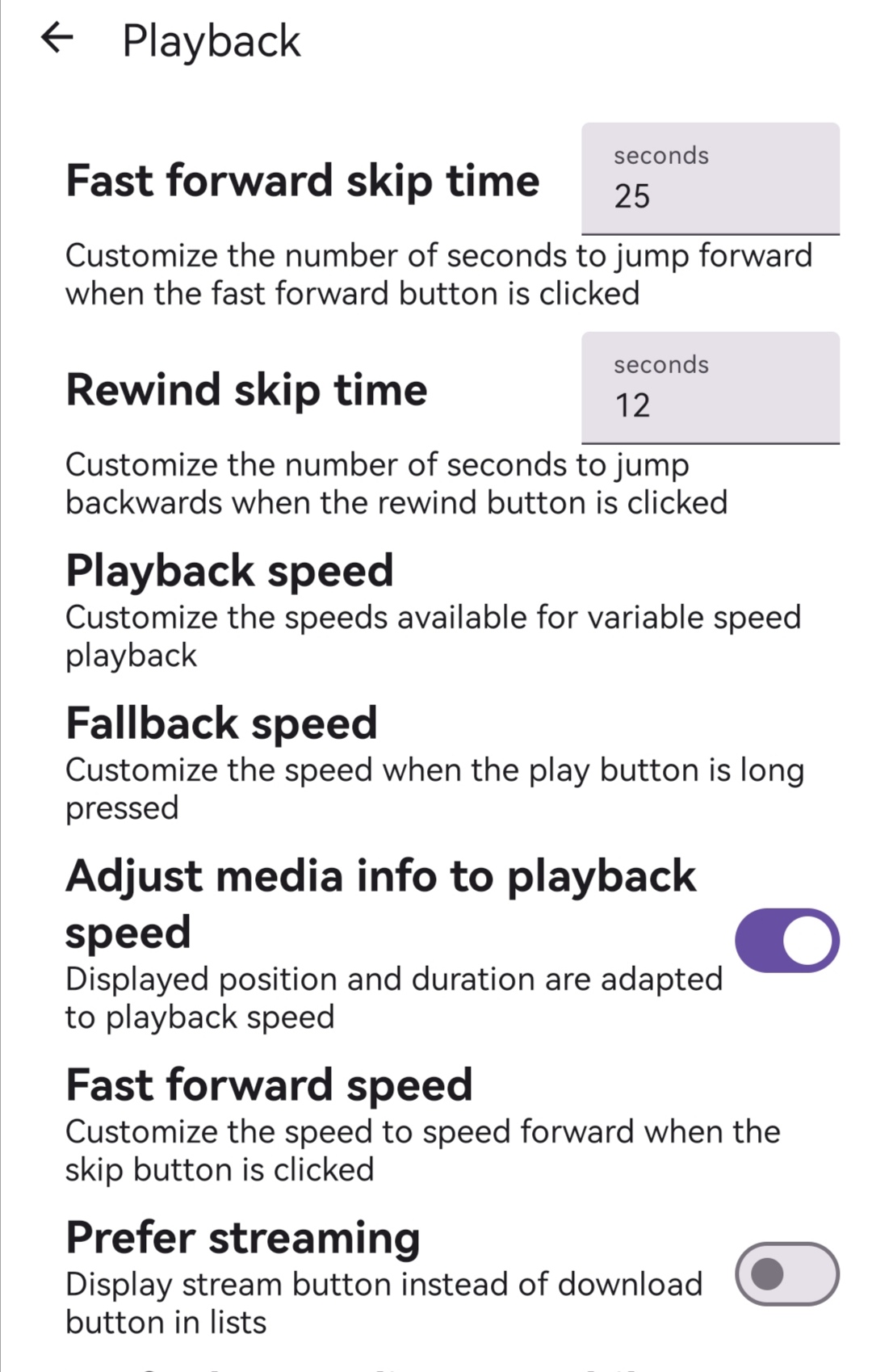 Screenshot 3 of Podcini — opens full size
