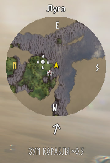 Minimap with separate ship zoom