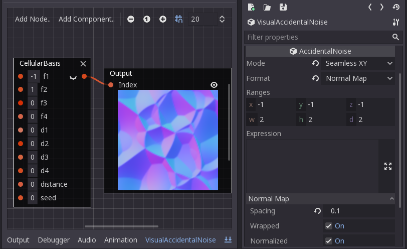 Visual Accidental Noise Normalmap