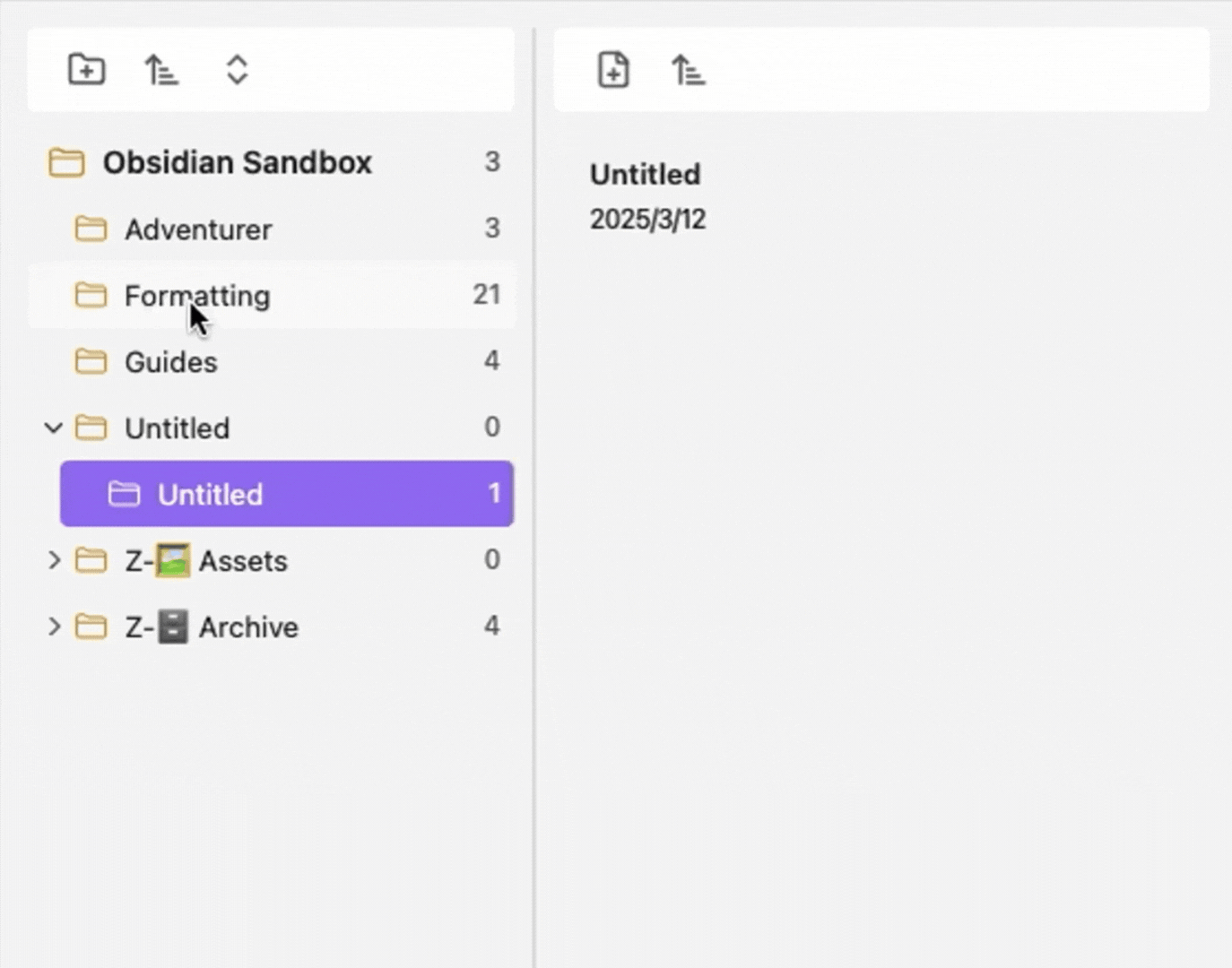 pin files and folders