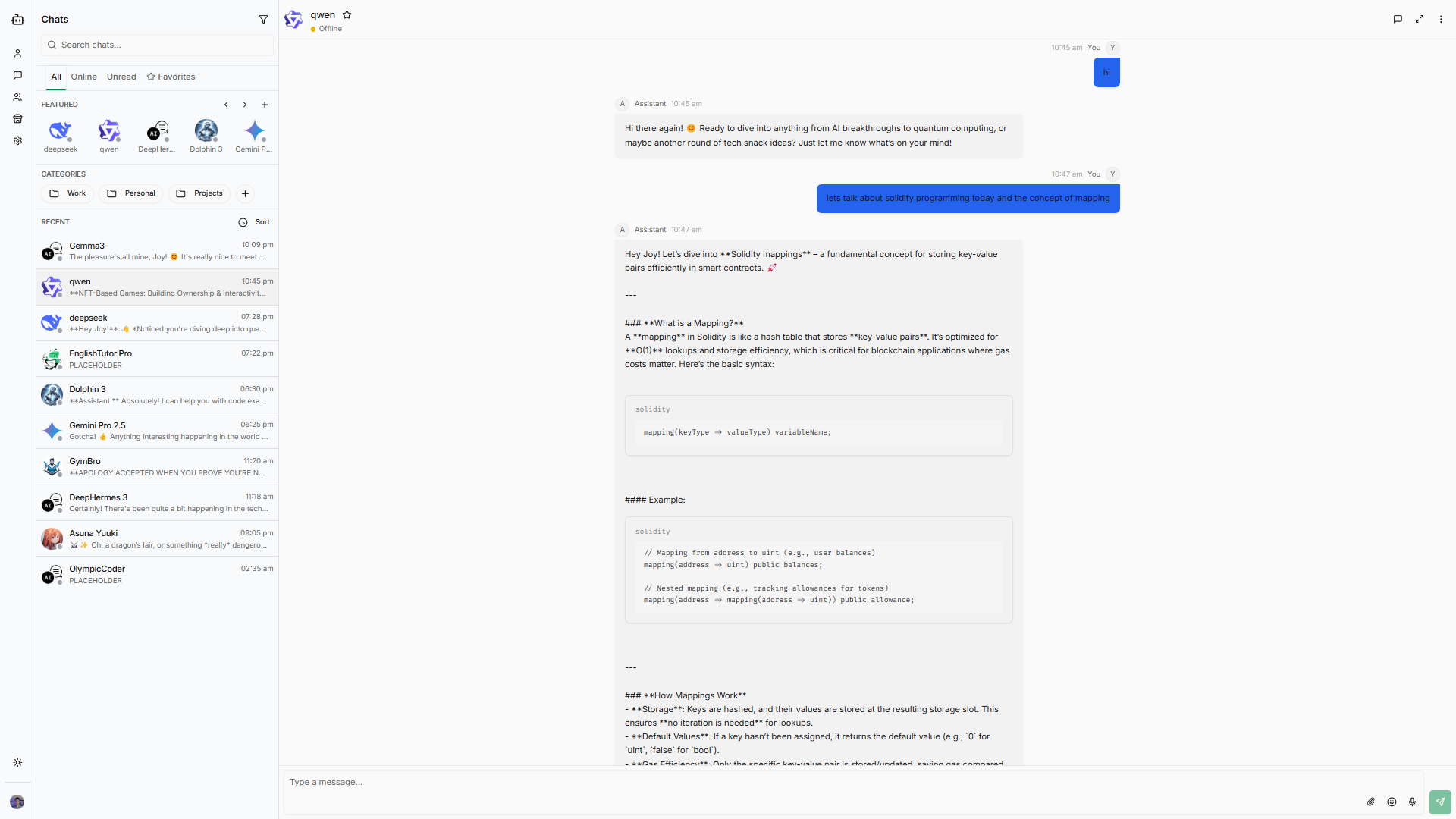 Features Overview