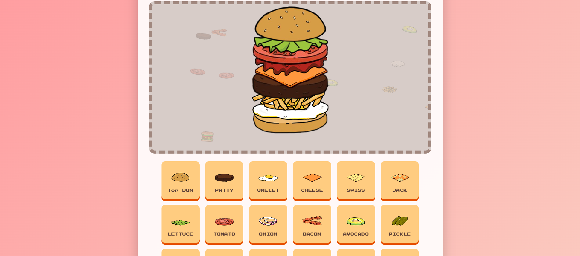 Burger Builder Yalda