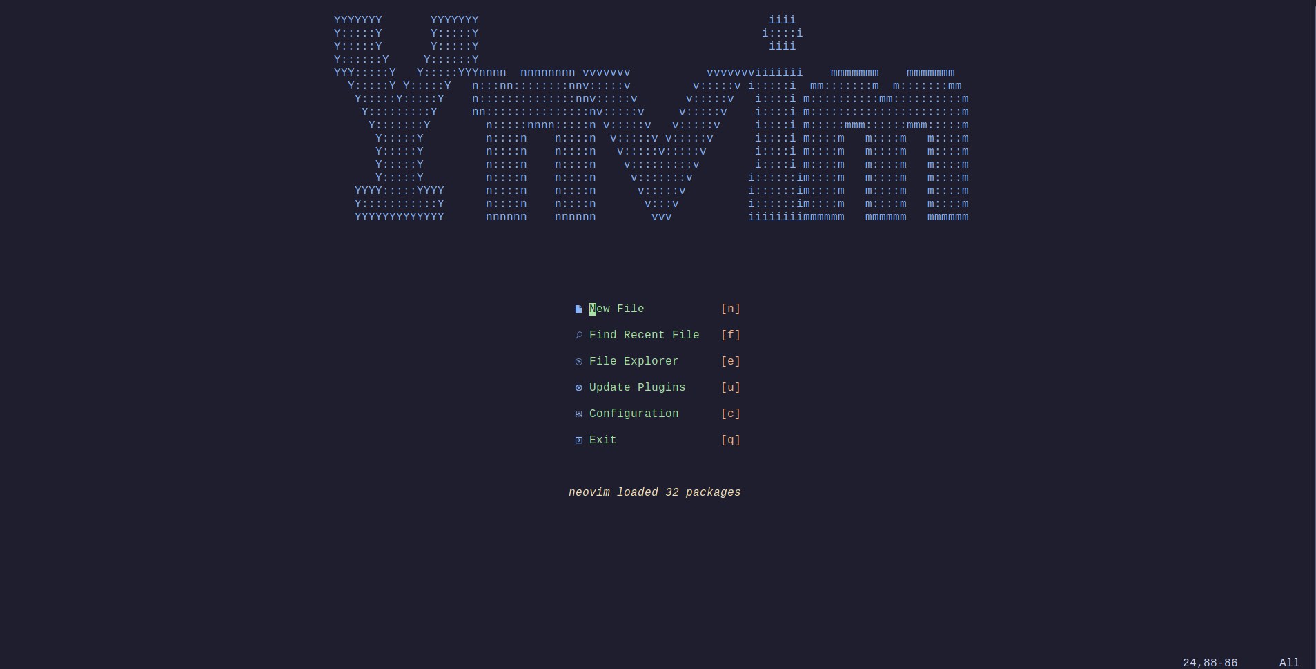 GitHub - YEWPO/Ynvim: yewpo's nvim configures
