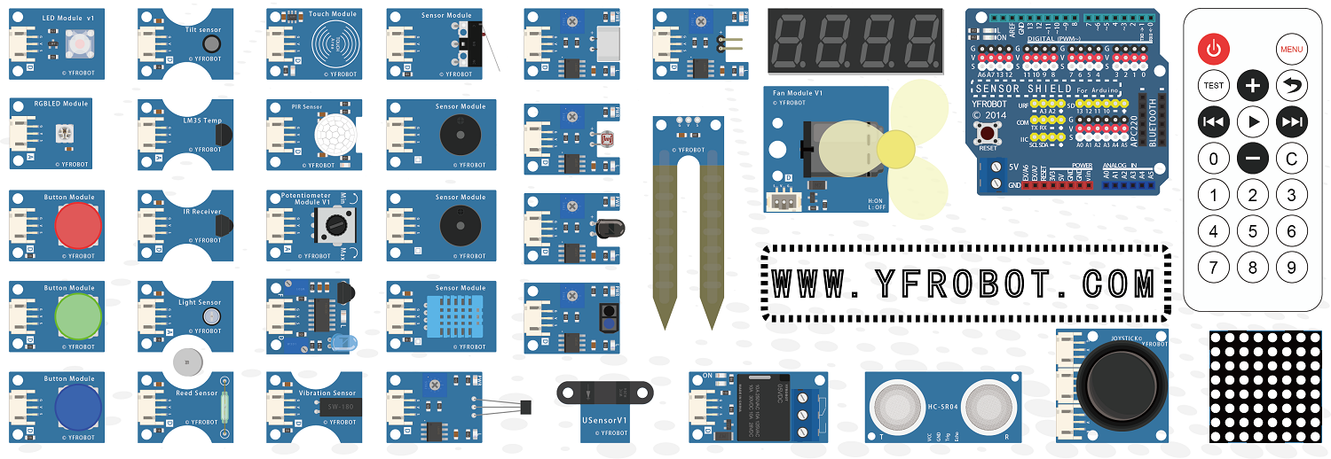 GitHub - YFROBOT-TM/YFRobot-Sensor-Module: Introduction to YFRobot ...