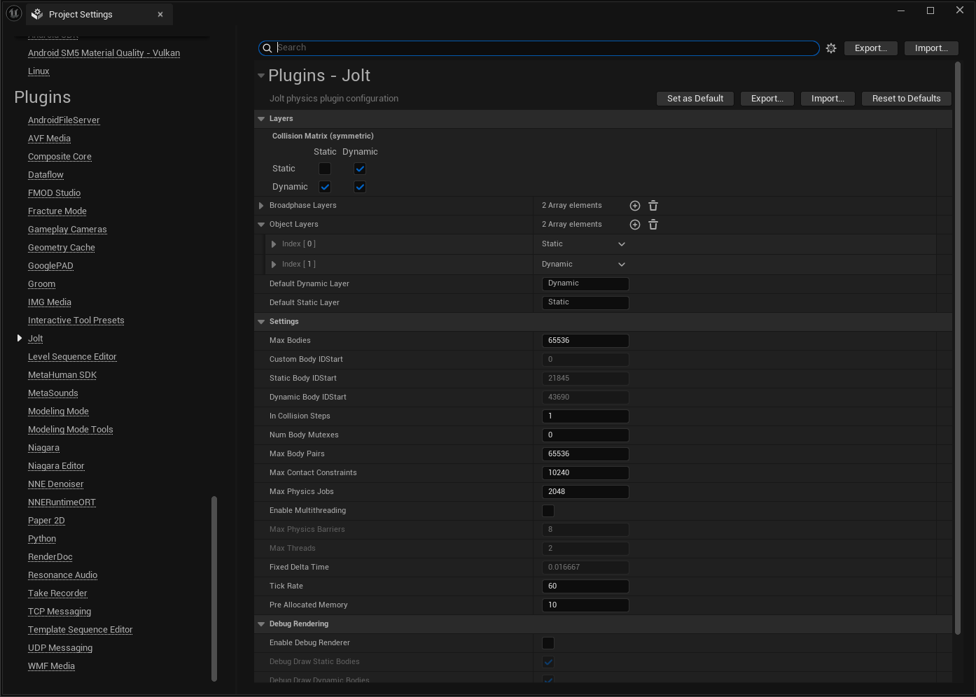 Config