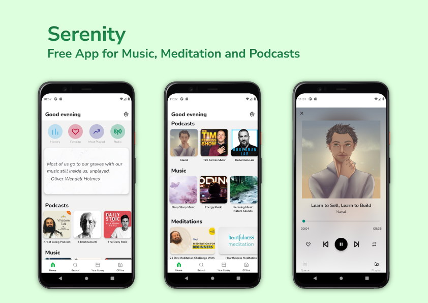 Serenity Music Player