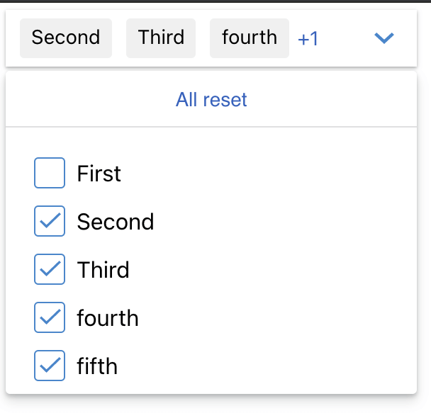 multiselect